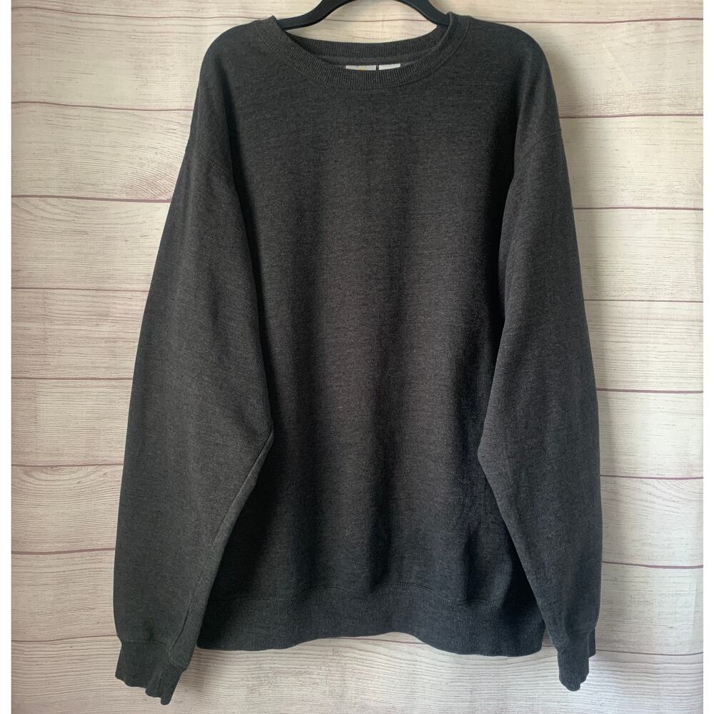 Energy Zone Men's Charcoal Gray Pullover Sweatshirt Size XXL (50-52)